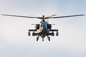 Boeing AH-64D Apache van de Nederlandse Koninklijke Luchtmacht