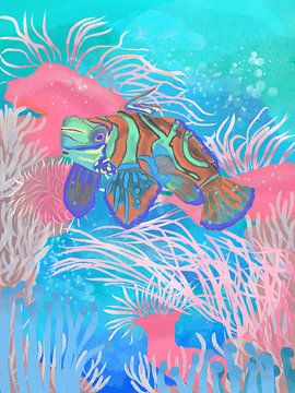Mandarinfish by Aliya Putrus