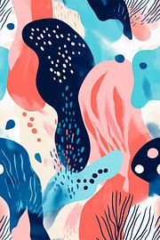 Farbige Abstraktion – Dynamisches Design von Poster Art Shop