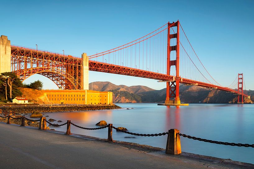 Le pont du Golden Gate au lever du soleil par Markus Lange