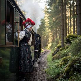 Forêt-Noire idyllique sur rails sur Ingo Laue