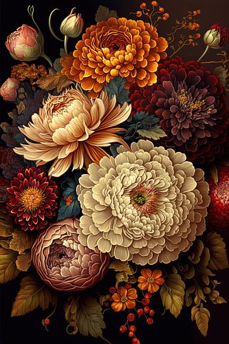 Abundance of flowers