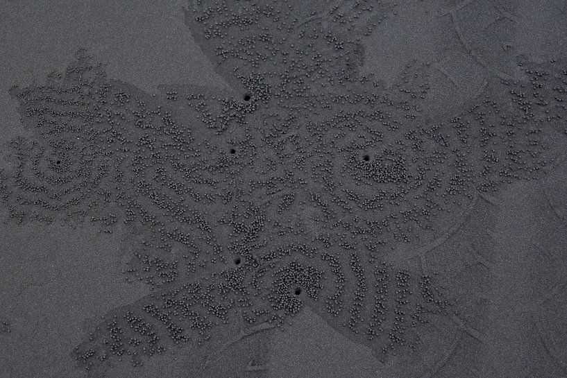 Sand patterns on Bali's beach by Minimalistic Travel Photography by.Rieneke