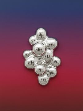 home musea chrome abstract art 4