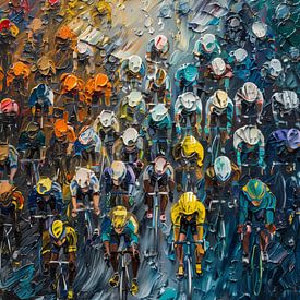 Farbenfrohes Peloton von Lauren Wilde