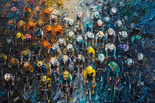 Farbenfrohes Peloton