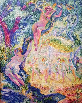 The clearing anagoria, 1906 by Henri-Edmond Cross by Atelier Liesjes