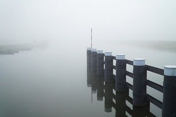 mistuitzicht over Oude IJssel sur Karin in't Hout