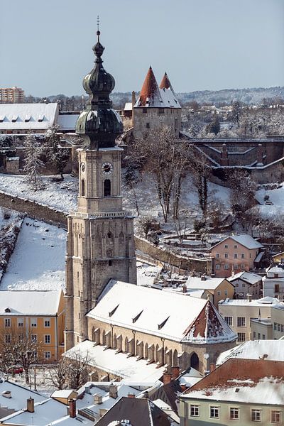 Burghausen on the Salzach by altmodern