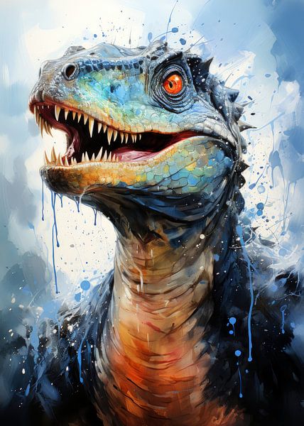 Dinosaur animala art #dinosaur by JBJart Justyna Jaszke