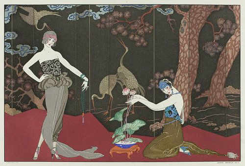 De smaak van lak, George Barbier