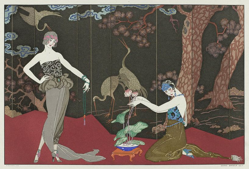 The Taste of Lacquer, George Barbier by Masterful Masters