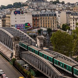 Montmartre depuis les toits  van Sébastien Béhotte