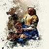 Het Melkmeisje - Vermeer van zippora wiese