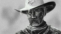 Cowboy Sheriff in regen van Jan Brons thumbnail