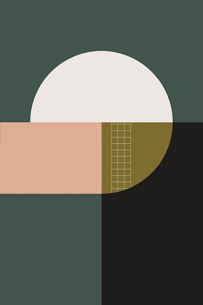 Circles - Abstract 2 by Studio Malabar