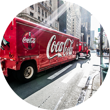 New York Coca Cola truck van John Sassen