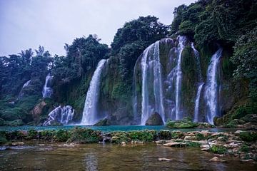 Ban Gioc waterfall van Bonthekke