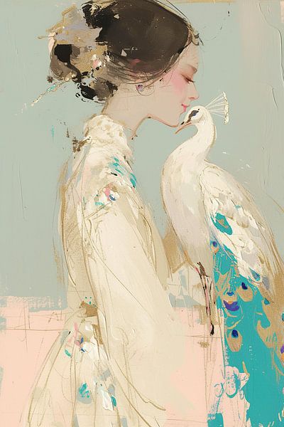Whispering Grace by Eye catching paintings
