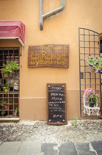 Restaurant in Alghero, Sardinië