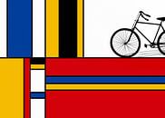 Piet Mondriaan met fiets van Marion Tenbergen thumbnail
