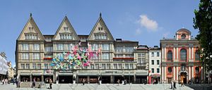 Munich | Oberpollinger et Bürgersaal sur Panorama Streetline