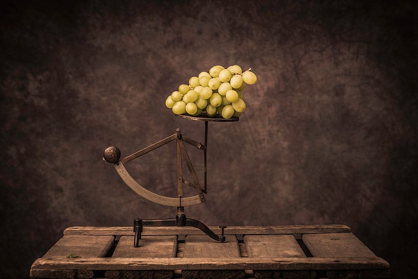 Weiße Weintrauben von Geert-Jan Timmermans