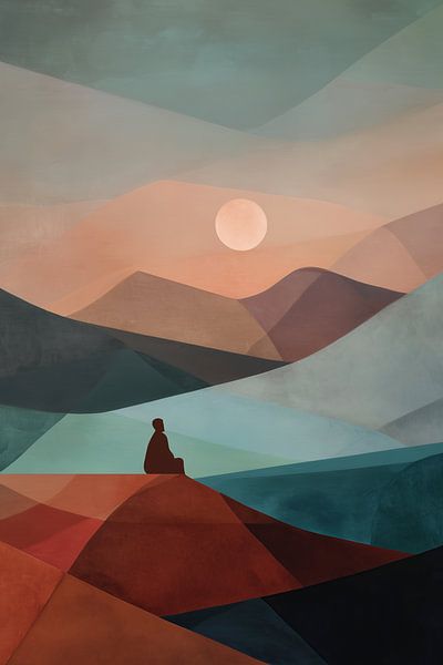 Silence dans les montagnes par Thea