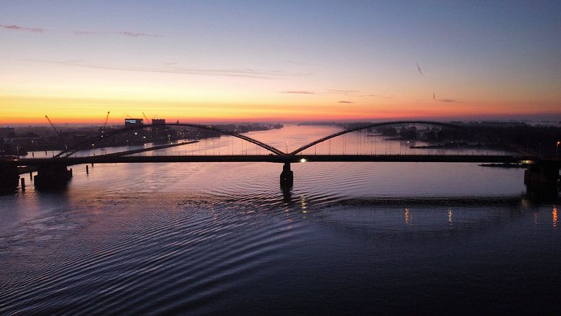 Merwedebrug Gorinchem at Sunrise - Wall decoration by PEEQ.