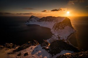Gebirgskamm von Vaeroy