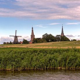 Vue de Medemblik sur Louis Kreuk