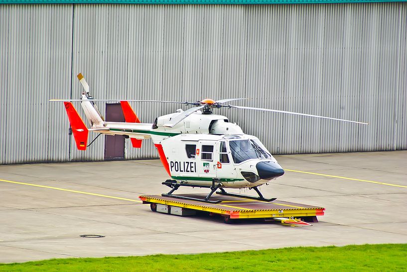 Police helicopter by Norbert Sülzner