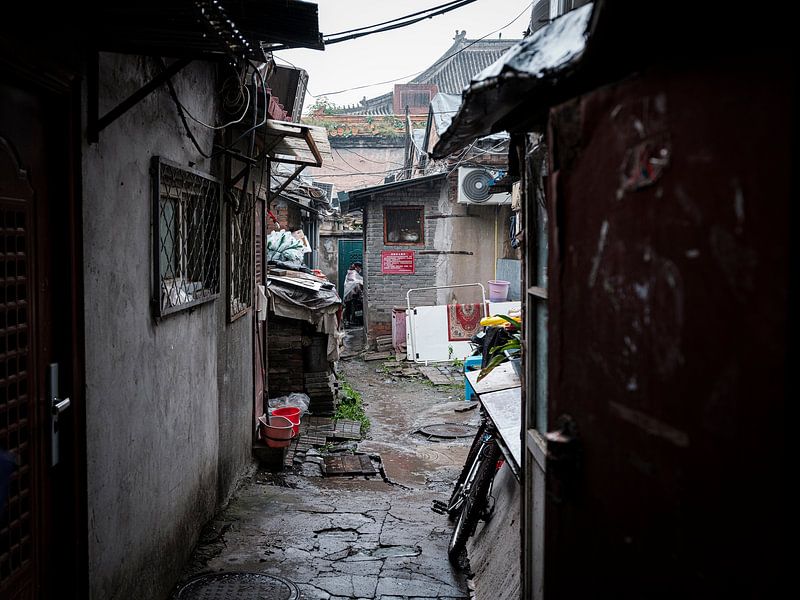 Hutong à Pékin par Eddy Westdijk