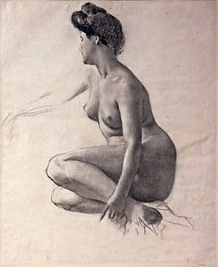 Josep Llimona, Weiblicher Akt, 1907