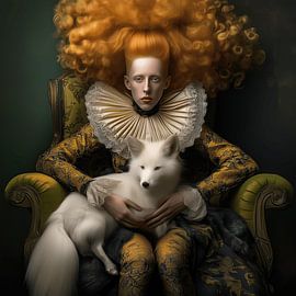 Hochwertiges Haar des Adels