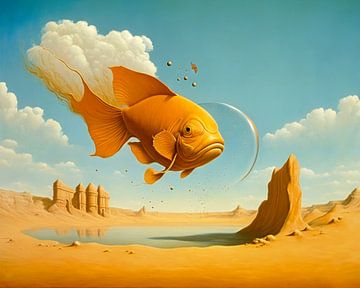 Flying Goldfish. by AVC Photo Studio