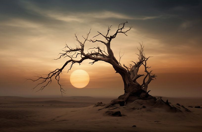 Landschap van fernlichtsicht