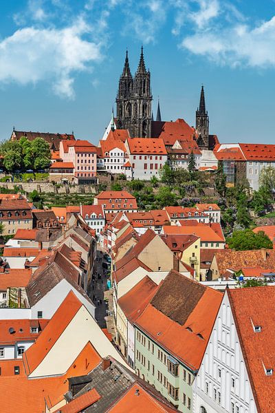 The old town of Meißen, Germany by Gunter Kirsch