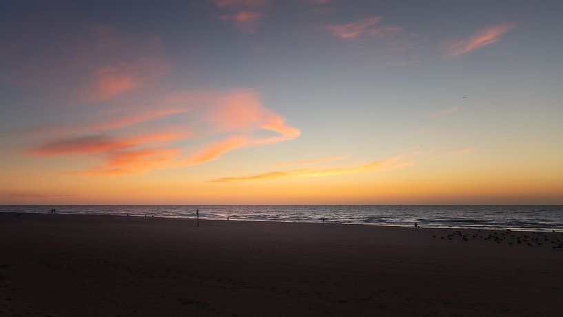 Sunset beach Mariakerke-Bad by Captured Created by Cathleen