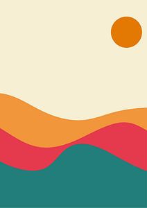 Abstrakte Landschaft