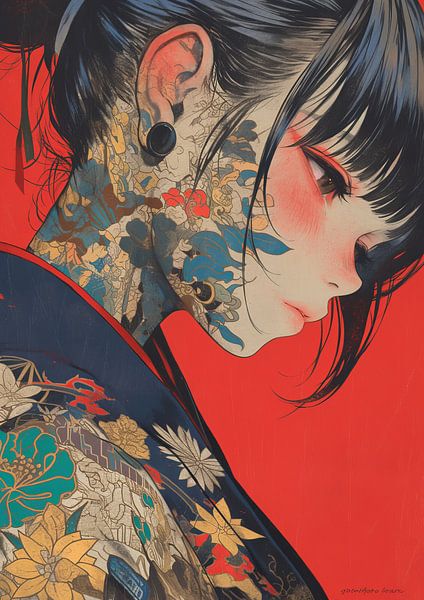 "Totenköpfe und Rosen" von crack head