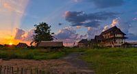 Golden hour, outside Chiang Mai