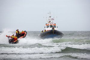 De KNRM in actie