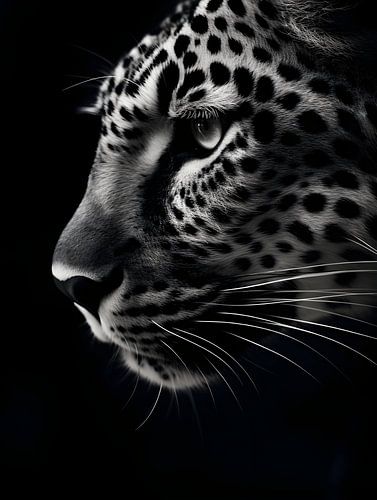 Jaguar en profil