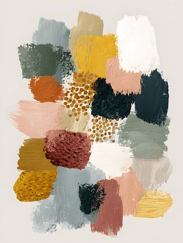 Zachte Blokken in Aardetinten