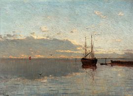 Ciardi Guglielmo,Sunrise at the lagoon