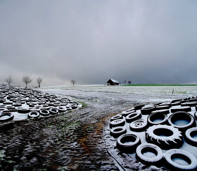 Harz winter scene at Ratlar by . Groningenart