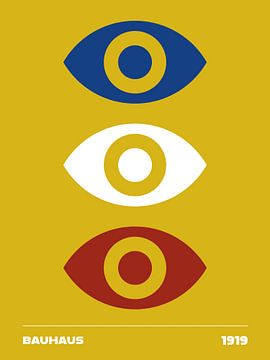 Eyes - Travail inspiré du Bauhaus