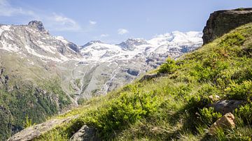 Prachtig uitzicht in de bergen rondom Saas-Fee sur André Hamerpagt
