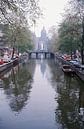 Vintage Amsterdam gracht 60s/70s van Jaap Ros thumbnail